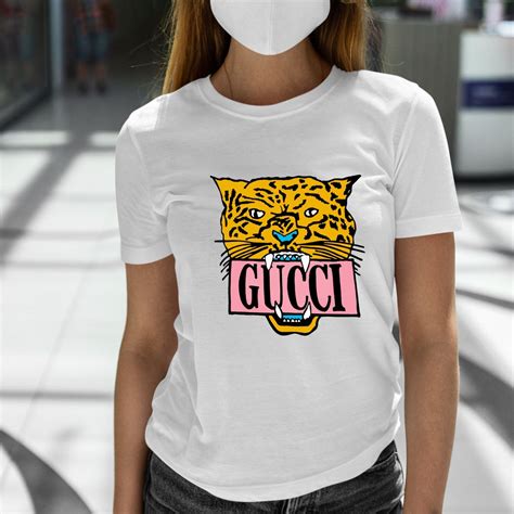 gucci tshirt with tiger print|Gucci tiger brooch.